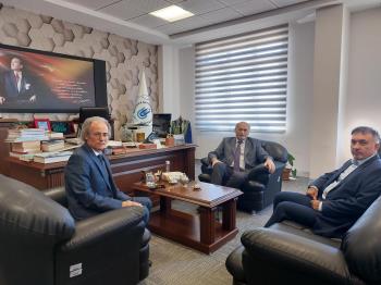 Türkiye Cumhuriyeti Çad ve Senegal Eski Büyükelçisi Prof. Dr. Ahmet KAVAS Tarafından Merkezimize Ziyaret Gerçekleştirildi