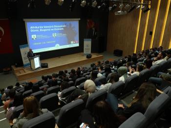 Üniversitemizde “Afrika’da Sömürü Düzeninin Dünü, Bugünü ve Osmanlı” Konulu Konferans Düzenlendi