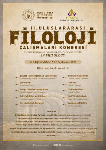 2nd International Congress on Academic Studies in Philology 