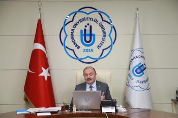 Üniversitemiz Akademik Kurul Toplantısı Rektörümüz Prof. Dr. Süleyman Özdemir Başkanlığında Gerçekleşti