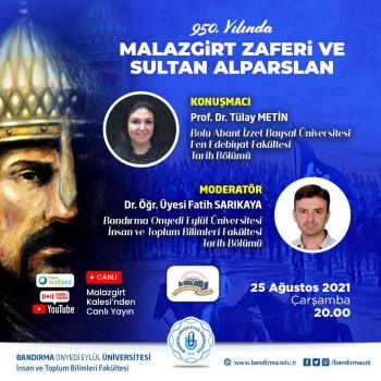 On the 950th anniversary Battle of Manzikert and Sultan Alparslan